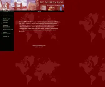 Bvmurray.com(Murray &amp; Co) Screenshot