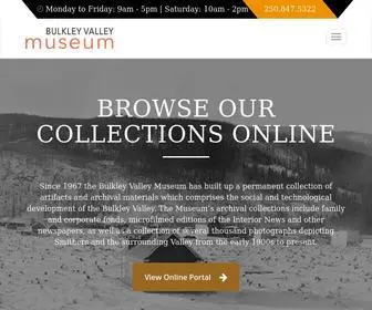 Bvmuseum.org(Bulkley Valley Museum) Screenshot
