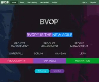 Bvop.org(Business Value) Screenshot
