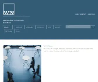Bvpa.org(Bundesverband professioneller Bildanbieter) Screenshot