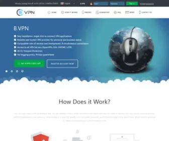 BVPN.me(VPN Service Provider) Screenshot