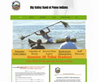 Bvrancheria.com(Big-valley-rancheria) Screenshot