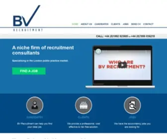 Bvrecruitment.co.uk(BV Recruitment) Screenshot