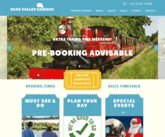 BVRW.co.uk(All aboard for a great day out on the Bure Valley Railway) Screenshot
