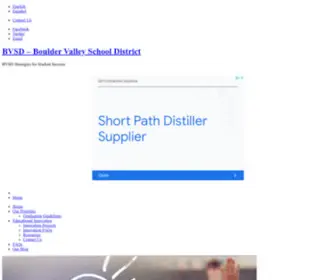 BVSdsuccesseffect.org(Boulder Valley School District) Screenshot