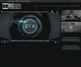 BVsfilmproductions.com(The BVS Film Productions company) Screenshot