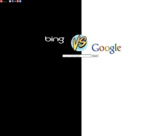 BVSG.org(Bing versus Google) Screenshot