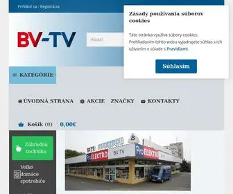 BVTV.sk(Spoločnosť BV) Screenshot