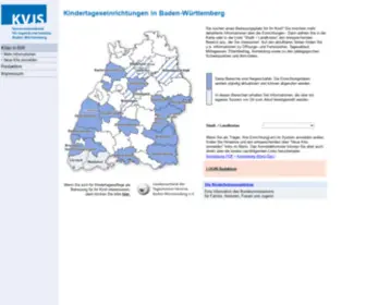 BW-Kita.de(Kitas in Baden) Screenshot