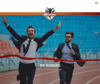 BW-Running.de(Bewegt Unternehmen in Baden) Screenshot
