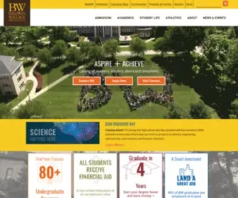 BW.edu(Baldwin Wallace University) Screenshot