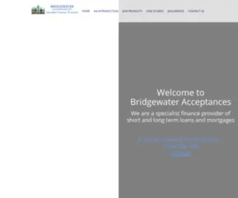Bwaccept.com(Bridgewater Acceptances Ltd) Screenshot