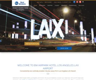 Bwairparklax.com(BW Airpark Hotel Los Angeles LAX Airport) Screenshot