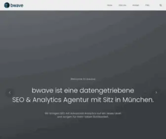 Bwave.de(Bwave SEO & Analytics Services) Screenshot