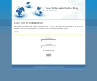 BWBblog.com(Your Better Web Builder Blog) Screenshot