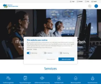 BWB.de(Berliner Wasserbetriebe) Screenshot