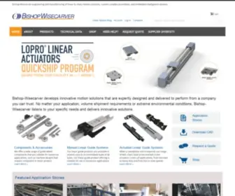 BWC.com(Linear Motion System & Linear Actuators) Screenshot