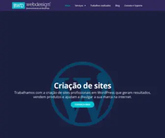 Bwebdesign.com.br(Criação de sites profissionais em WordPress) Screenshot