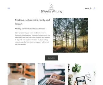 Bwellswriting.com(Brandy Wells) Screenshot