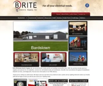 Bwesinc.com(Brite electric supply) Screenshot