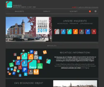 BWG-Bernburg.de(Bernburger Wohnstättengesellschaft) Screenshot