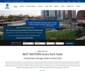 BWgrantparkhotel.com(Hotels in Grant Park) Screenshot