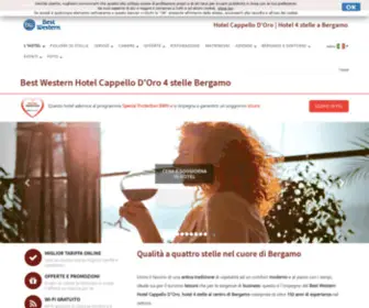Bwhotelcappellodoro-BG.it(Hotel in centro a Bergamo) Screenshot