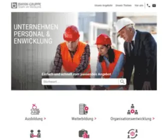 BWHW-Gruppe.de(Startseite) Screenshot