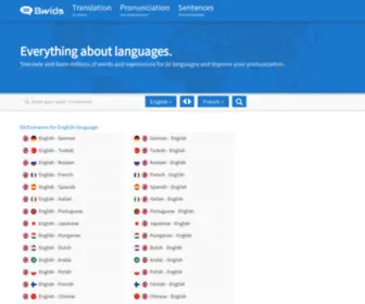 Bwids.com(Translate and improve your pronunciation) Screenshot