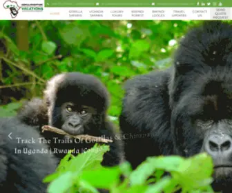 Bwindigorillapark.com(Bwindi Forest National Park) Screenshot