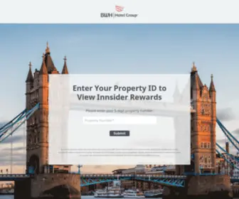 Bwinnsider.com(Best Western Rewards Innsider) Screenshot