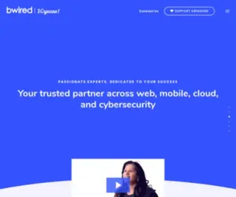 Bwired.ca(Web, Mobile, Cloud, Cybersecurity, Digital Marketing, Design and Development) Screenshot