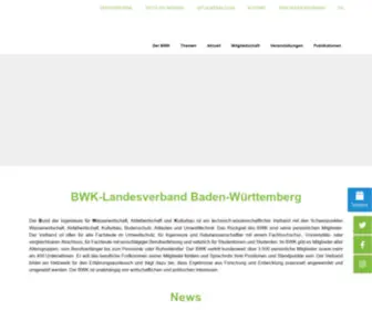 BWK-BW.de(BWK Landesverband Baden) Screenshot