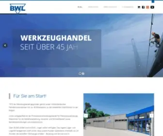 BWL-WerkZeuge.de(Transportgeräte) Screenshot