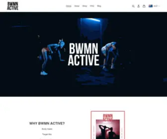 BWmnactive.com(The Ultimate Full Body Guide) Screenshot