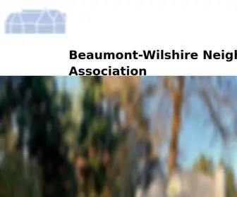 Bwnapdx.org(Beaumont-Wilshire Neighborhood Association) Screenshot