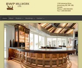 BWpmillwork.com(BWP Millwork) Screenshot