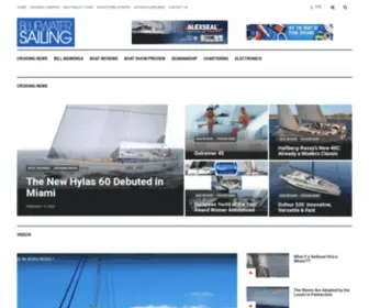 Bwsailing.com(Blue Water Sailing) Screenshot