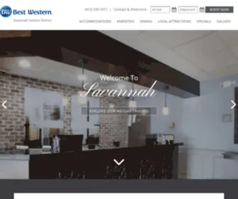 BwsavannahhistoriCDistrict.com(Downtown Savannah Hotel) Screenshot
