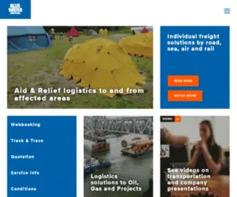 BWS.net(Transport and logistics services worldwide) Screenshot