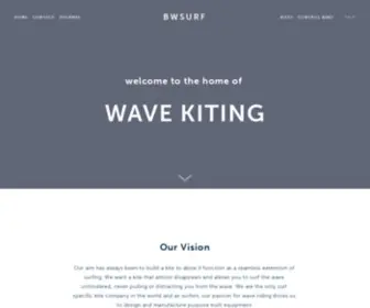 Bwsurf.com(Ben Wilson Kite Surfing) Screenshot