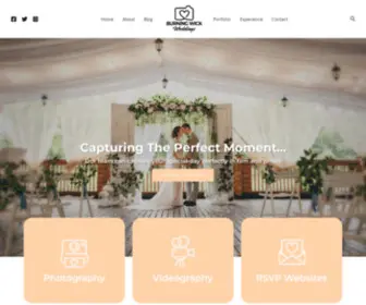 BWsweddings.com(Burning Wick Weddings) Screenshot