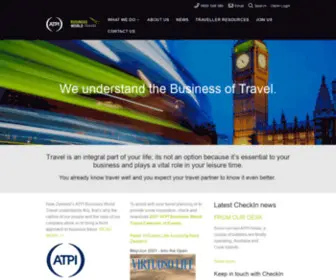 BWT.co.nz(ATPI Business World Travel) Screenshot