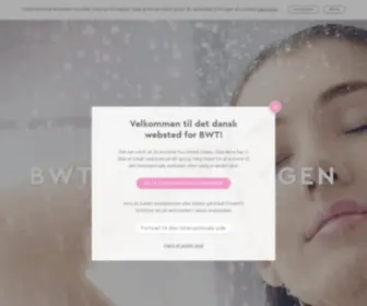 BWT.dk(Miljøvenlig og effektiv vandbehandling sidenBWT) Screenshot