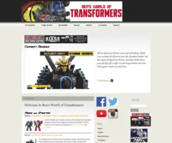 BWTF.com(Ben's World of Transformers Returns Soon) Screenshot