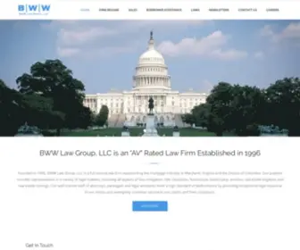 BWW-Law.com(BWW Law Group) Screenshot
