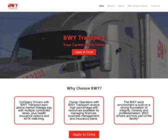 BWYtransportinc.com(BWY Transport Inc) Screenshot