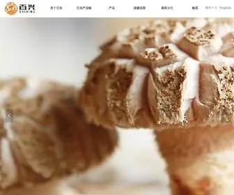 Bxfood.com(浙江百兴食品有限公司) Screenshot