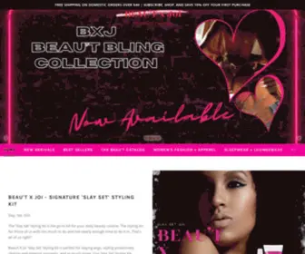 BXjbeautyco.com(BXJ Beauty Co) Screenshot