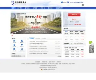 BXrfund.com(北信瑞丰基金管理有限公司) Screenshot